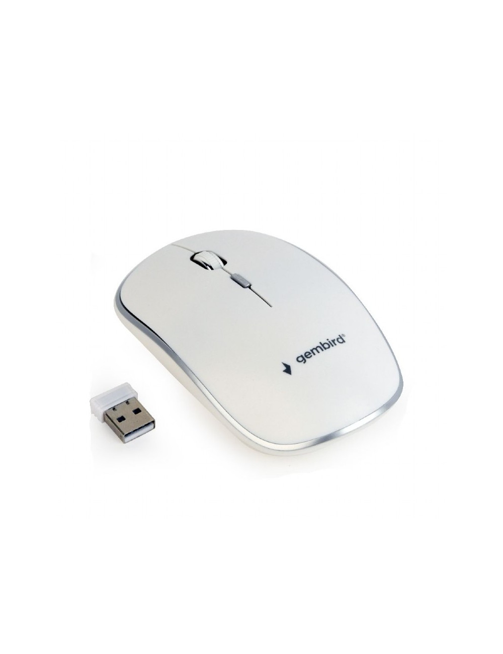 Gembird MUSW-4B-01-W Standard, No, White, No, Wireless connection