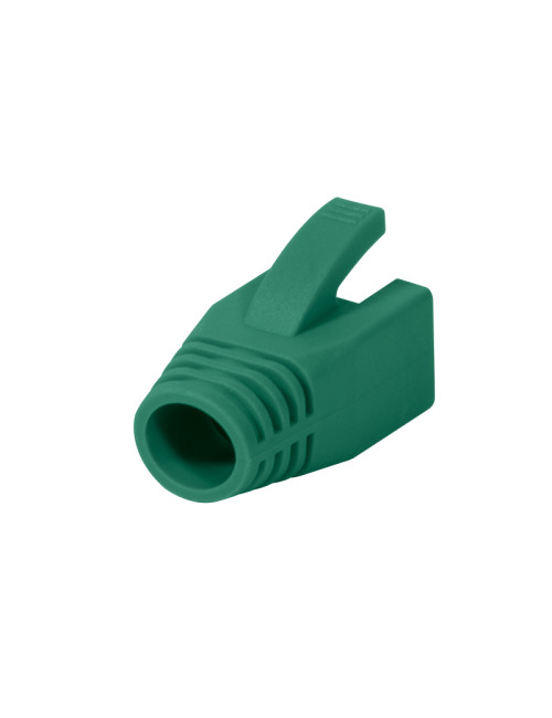 Logilink Modular RJ45 Plug Cable Boot 8mm green, 50pcs