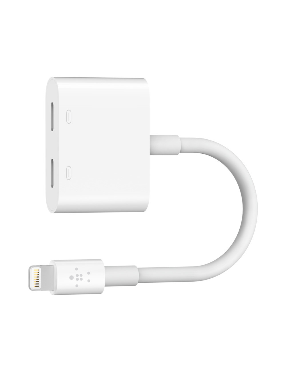 Belkin Lightning Audio + Charge RockStar Cable, 11.5 cm, White F8J198btWHT