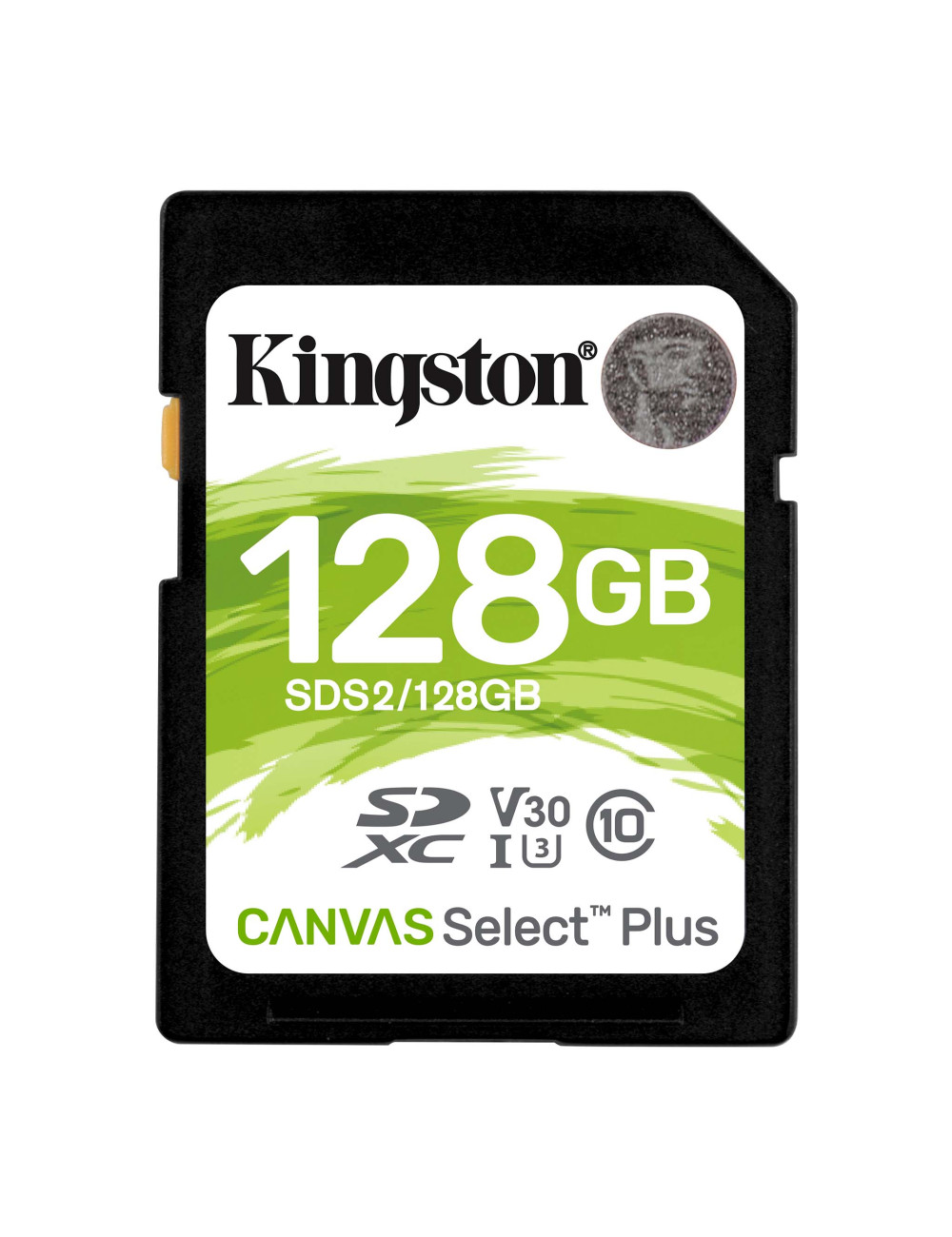 Kingston Canvas Select Plus 128 GB, SDHC, Flash memory class 10