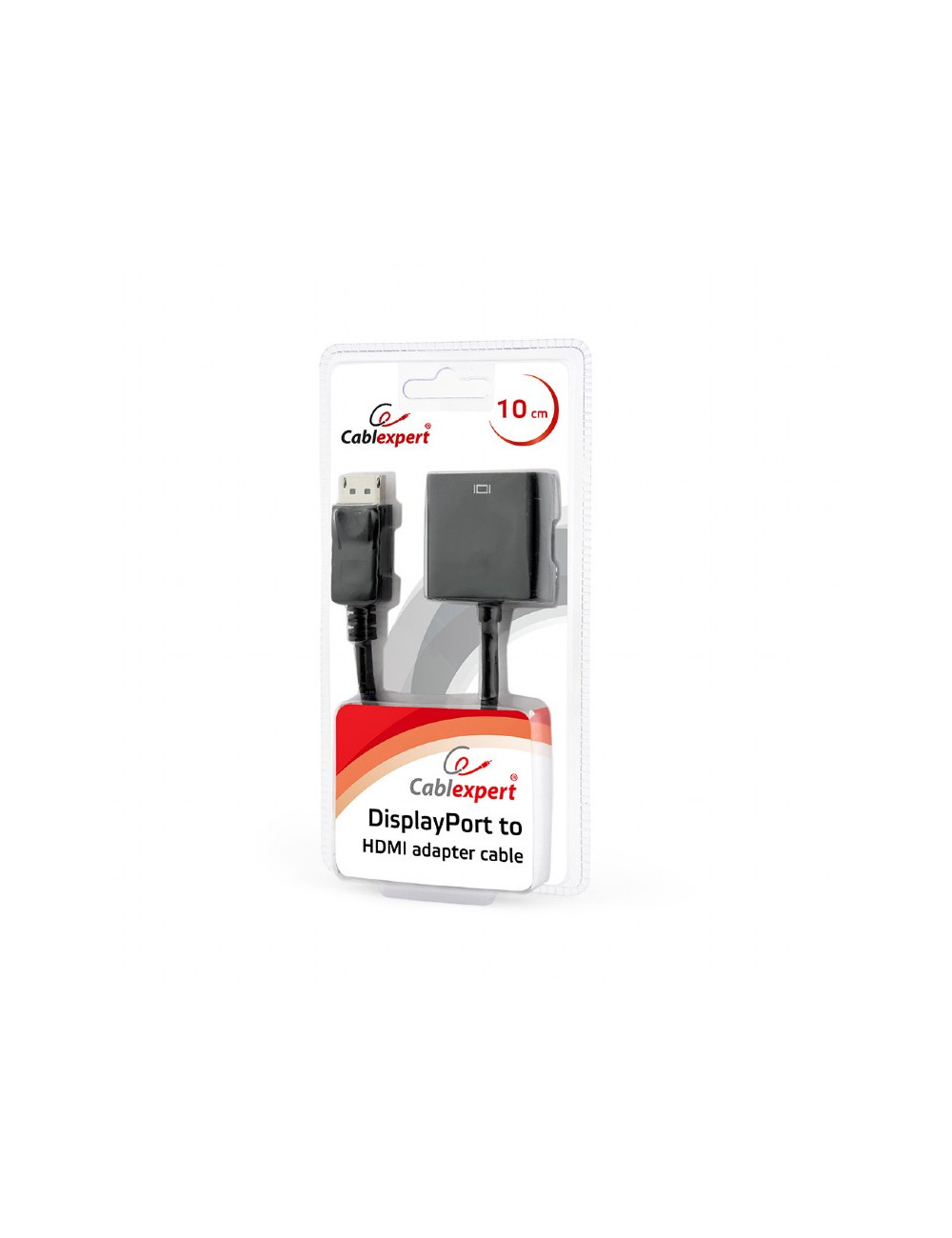 Cablexpert DisplayPort to HDMI adapter cable, Black