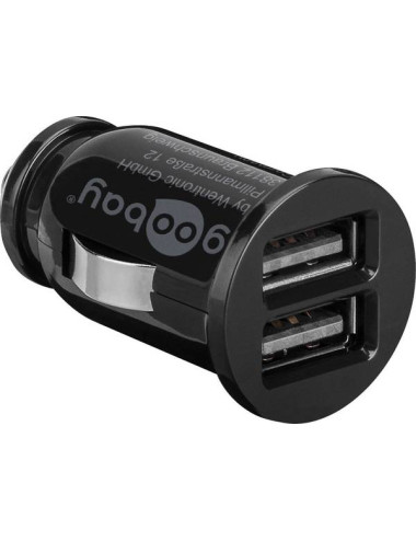 Goobay Dual USB car charger 58912 USB 2.0 port A, 3.1 A, 12 V