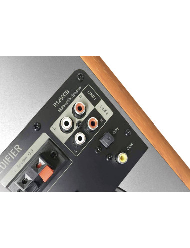 Edifier Powered Bluetooth Speakers R1280DBS Brown, Bluetooth, Wireless connection