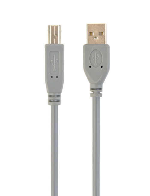 Cablexpert CCP-USB2-AMBM-6G USB 2.0 A-plug B-plug 6ft cable, grey color