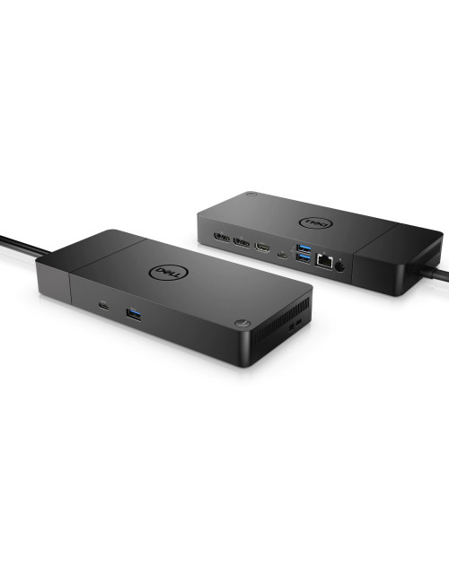 Dell WD19DCS Docking station, Ethernet LAN (RJ-45) ports 1, DisplayPorts quantity 2, USB 3.0 (3.1 Gen 1) ports quantity 3, HDMI 