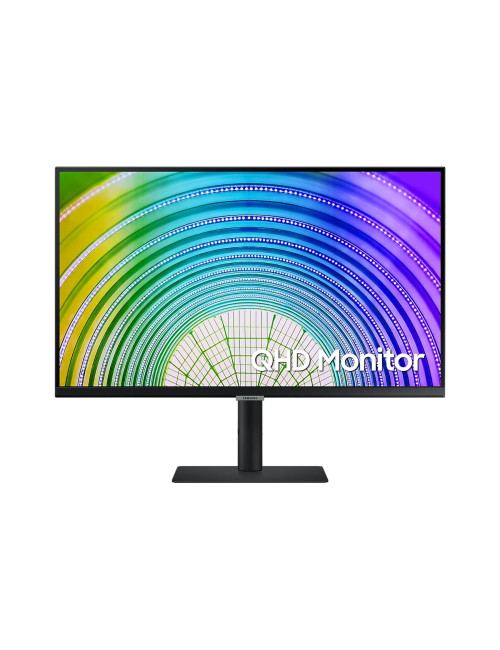 Samsung Monitor LS27A600UUUXEN 27 ", IPS, QHD, 2560 x 1440, 16:9, 5 ms, 300 cd/m , Black, 75 Hz, HDMI ports quantity 1