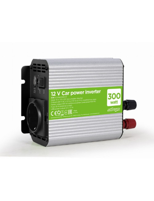 Gembird 12 V Car power inverter, 300 W EG-PWC300-01