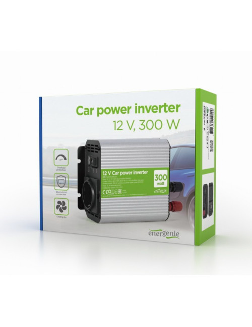 Gembird 12 V Car power inverter, 300 W EG-PWC300-01