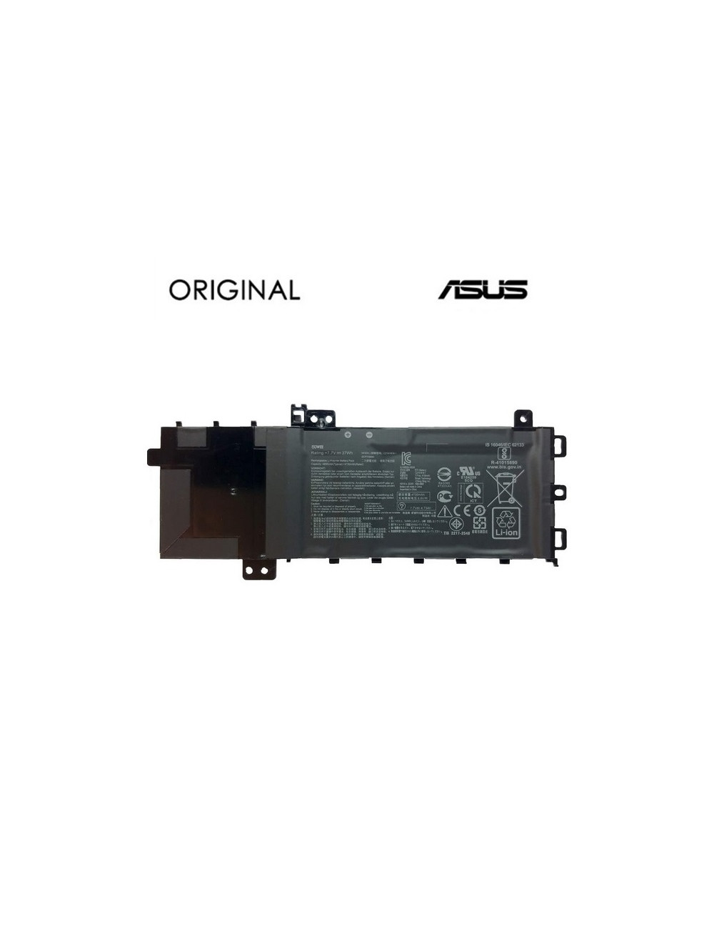 Nešiojamo kompiuterio baterija ASUS C21N1818-1, 4730mAh, Original