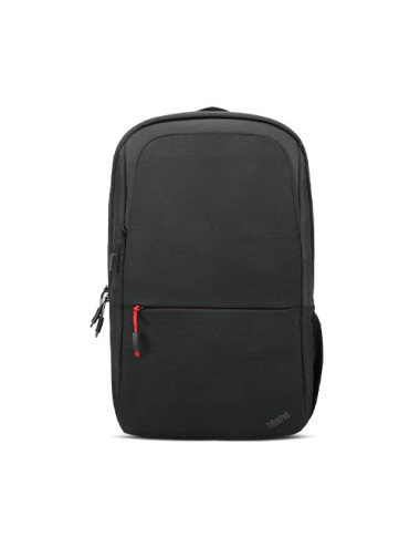 Lenovo ThinkPad Essential 16-inch Backpack (Sustainable & Eco-friendly, made with recycled PET: Total 7% Exterior: 14%) Black