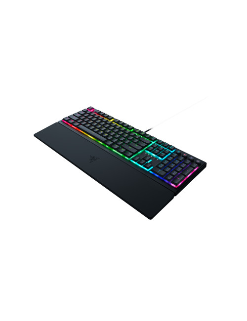 Razer Gaming Keyboard Ornata V3 RGB LED light, RU, Wired, Black, Razer Mecha-Membrane, Numeric keypad