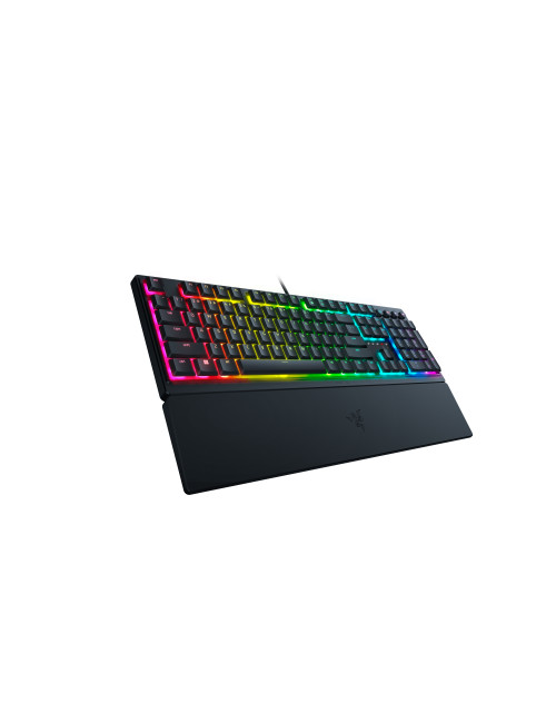 Razer Gaming Keyboard Ornata V3 RGB LED light, RU, Wired, Black, Razer Mecha-Membrane, Numeric keypad