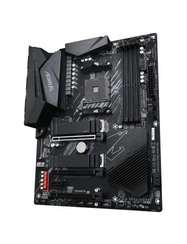 Gigabyte B550 AORUS ELITE AX V2 1.0 Processor family AMD, Processor socket AM4, DDR4 DIMM, Memory slots 4, Number of SATA connec