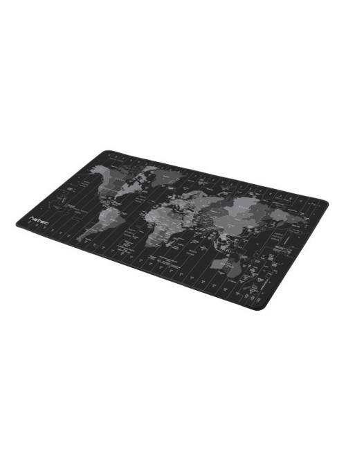 Natec Mouse Pad, Time Zone Map, Maxi, 800x400 mm